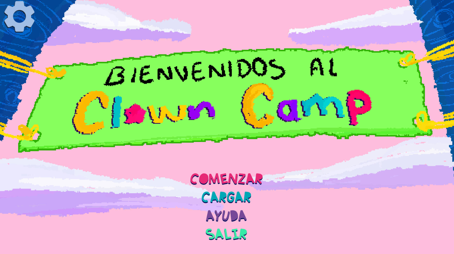 En proceso: Novela Visual del Clown Camp
