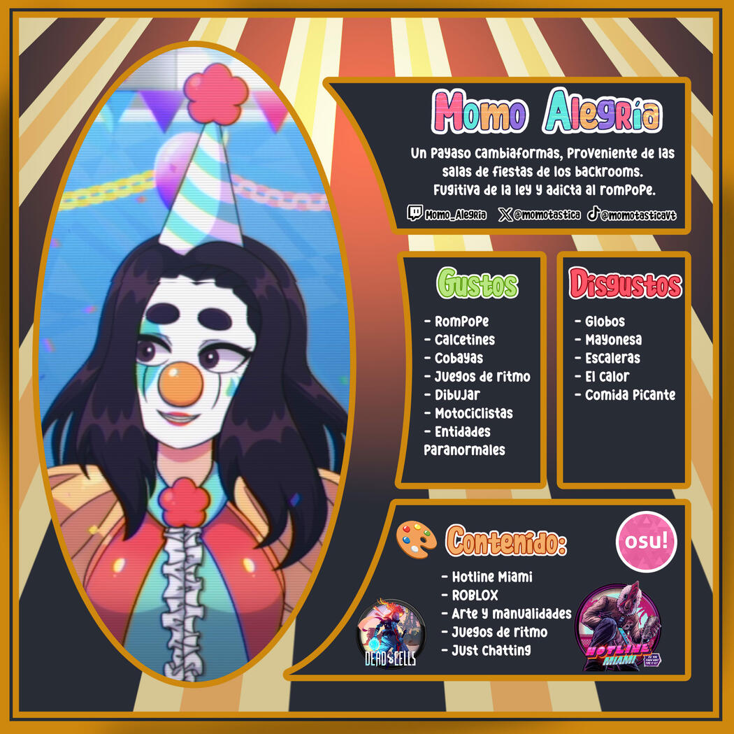 Afiliación a @BijouxCirque (Abril 2024)